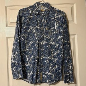 Larry Mahan Paisley Pearl Snap